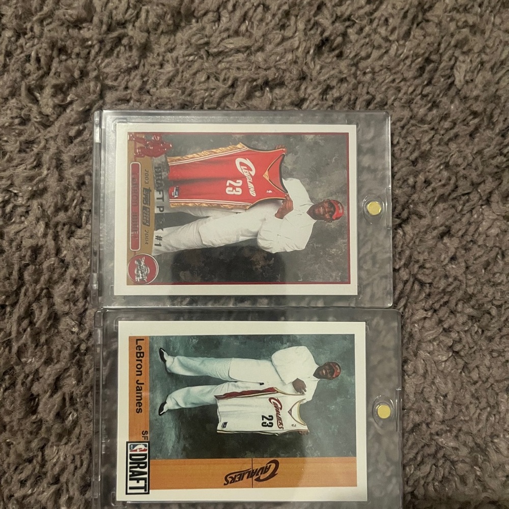 LeBron James Cavaliers rookie lot
